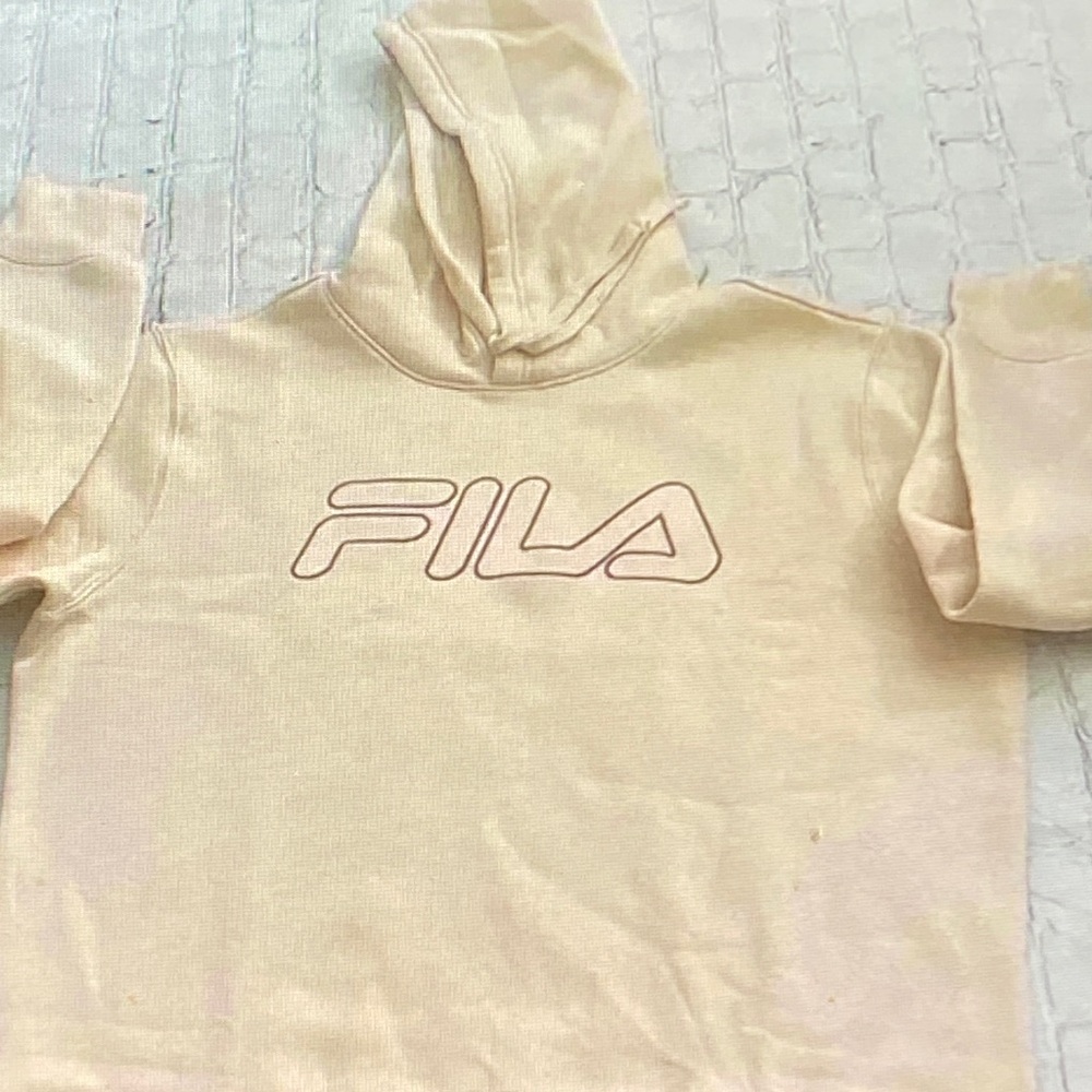 Fila Cream Hoodie